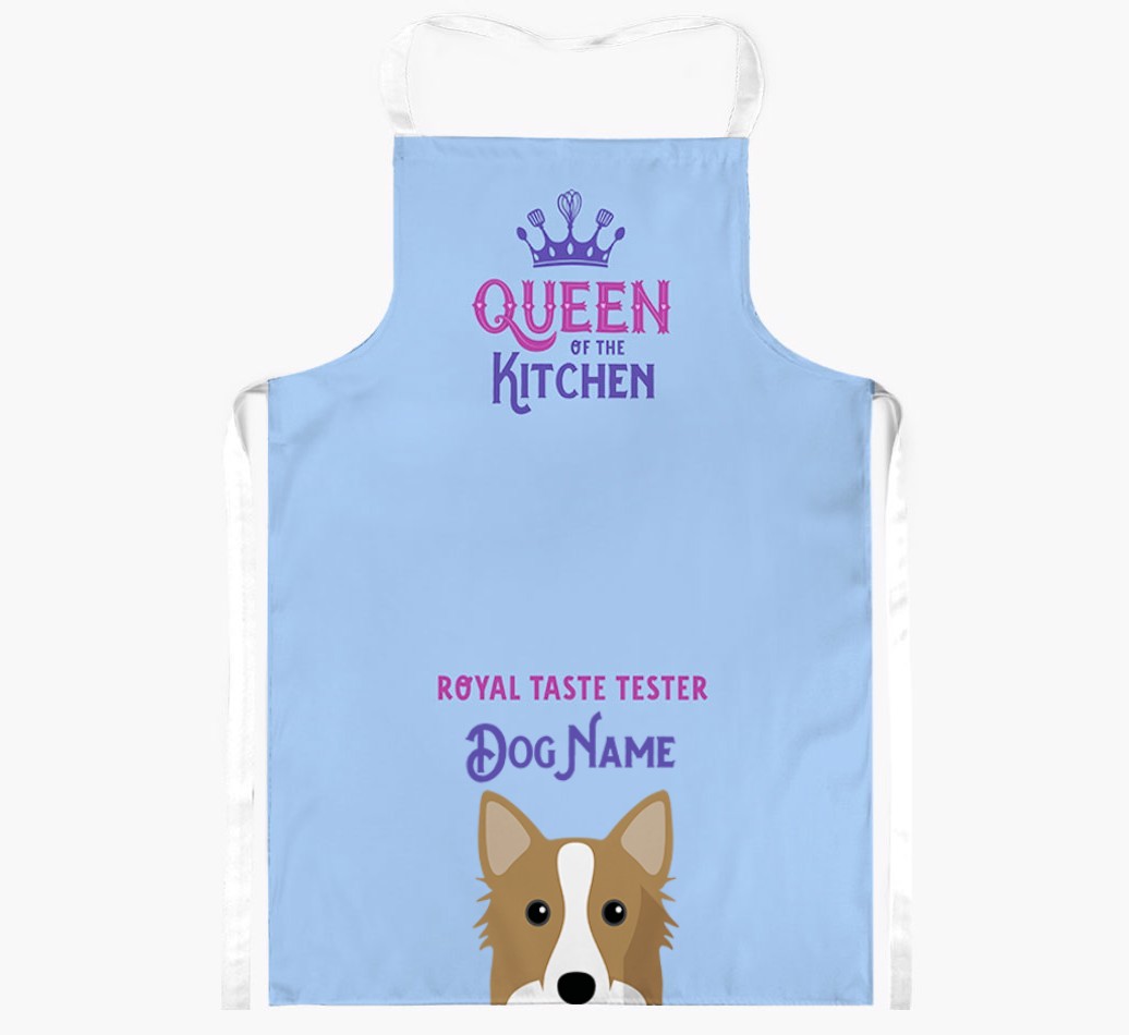 Queen of the Kitchen: Personalised {breedFullName} Apron