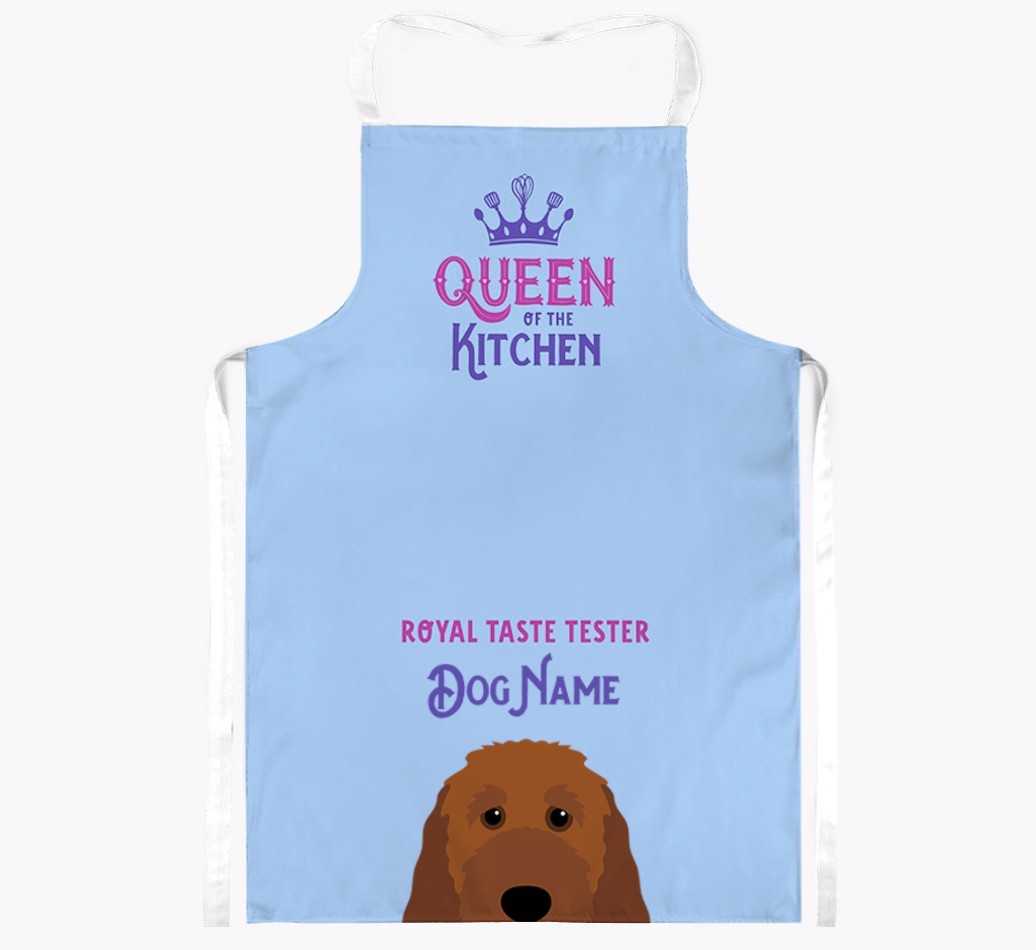 Queen of the Kitchen: Personalised {breedFullName} Apron