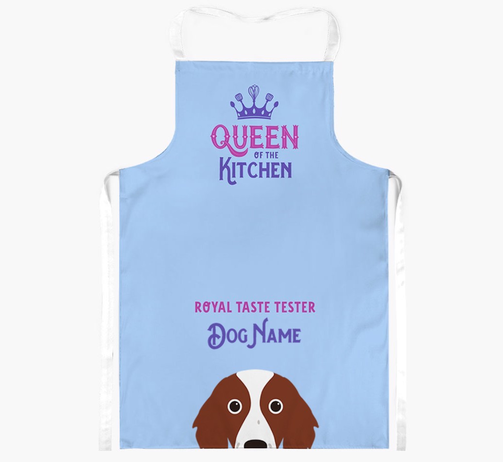Queen of the Kitchen: Personalised {breedFullName} Apron