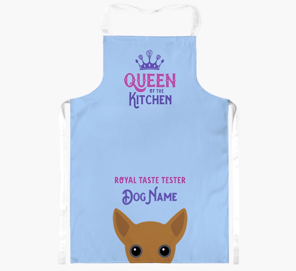 Queen of the Kitchen: Personalised {breedFullName} Apron