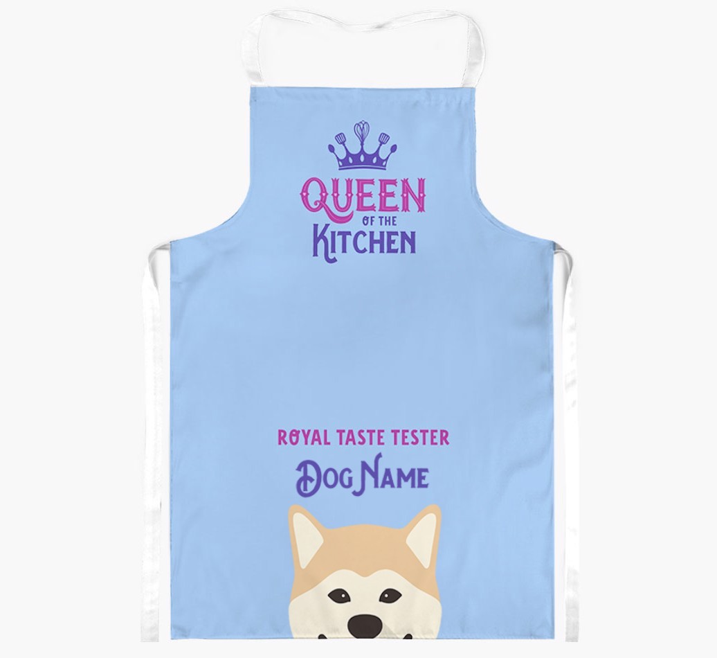 Queen of the Kitchen: Personalised {breedFullName} Apron