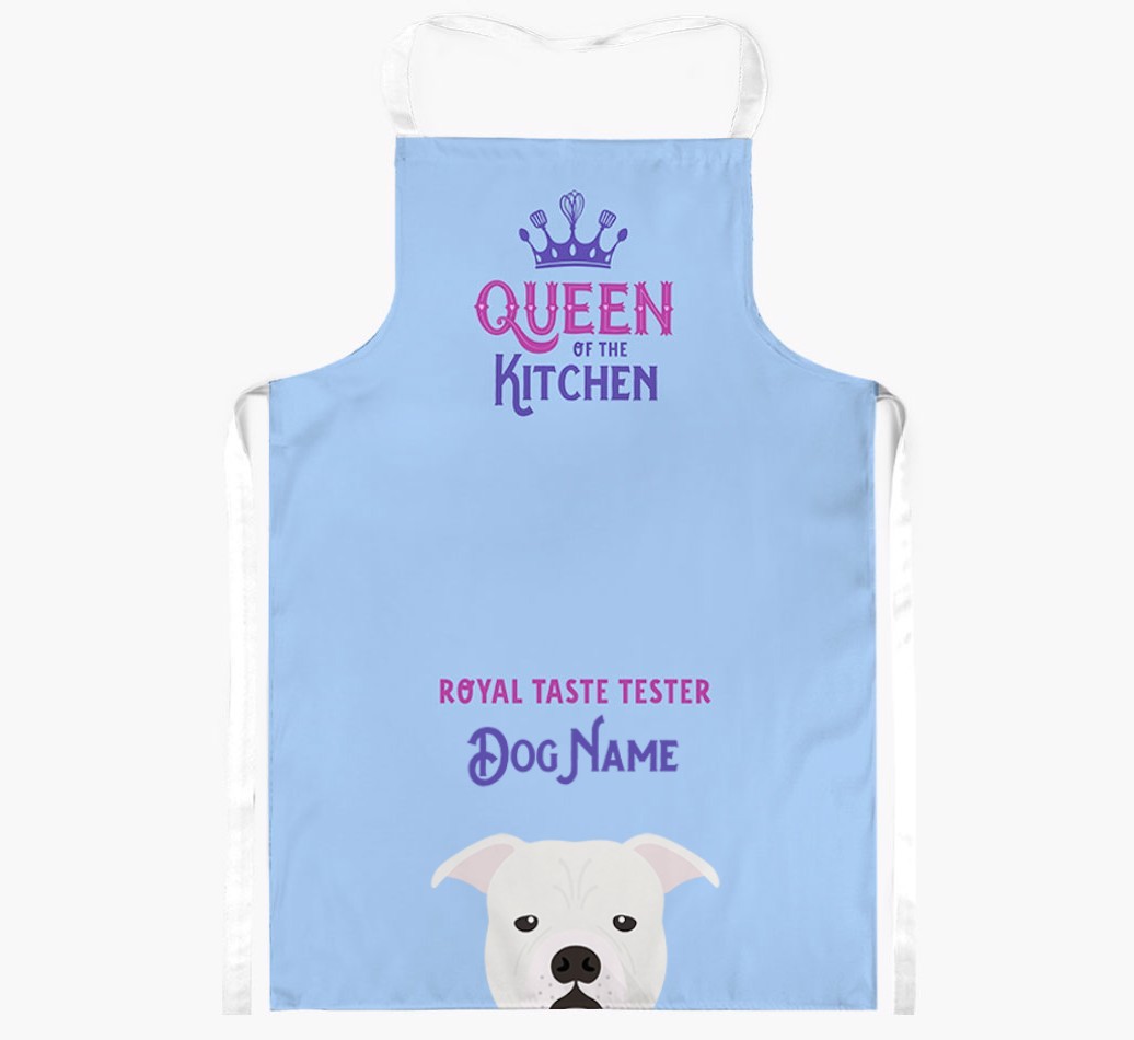 Queen of the Kitchen: Personalised {breedFullName} Apron
