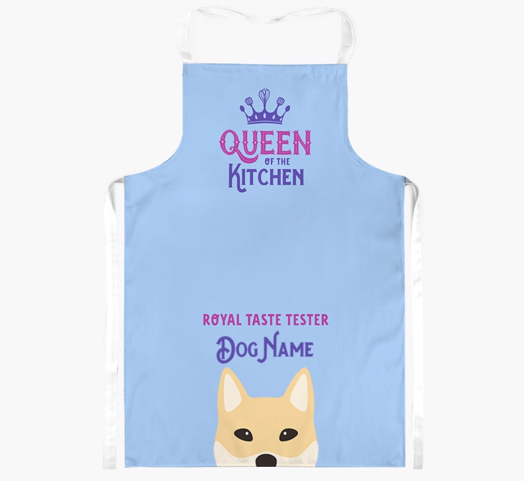 Queen of the Kitchen: Personalised {breedFullName} Apron
