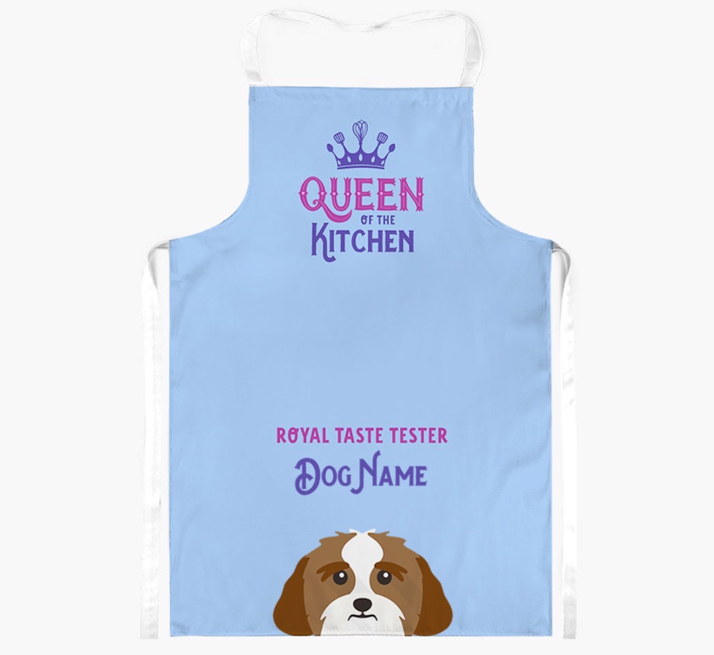Queen of the Kitchen: Personalised {breedFullName} Apron