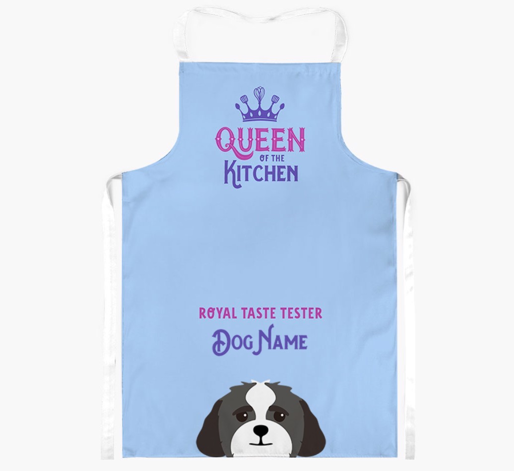 Queen of the Kitchen: Personalised {breedFullName} Apron
