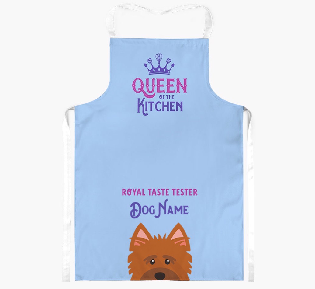 Queen of the Kitchen: Personalised {breedFullName} Apron