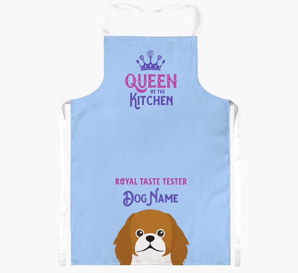 Queen of the Kitchen: Personalised {breedFullName} Apron