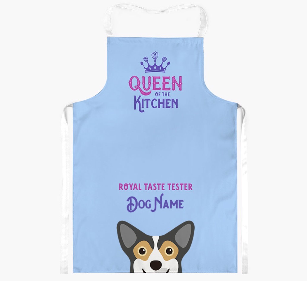 Queen of the Kitchen: Personalised {breedFullName} Apron