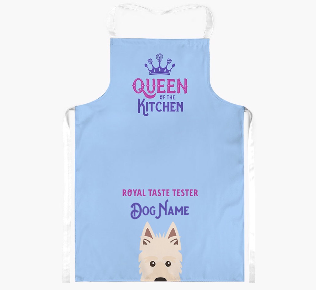 Queen of the Kitchen: Personalised {breedFullName} Apron