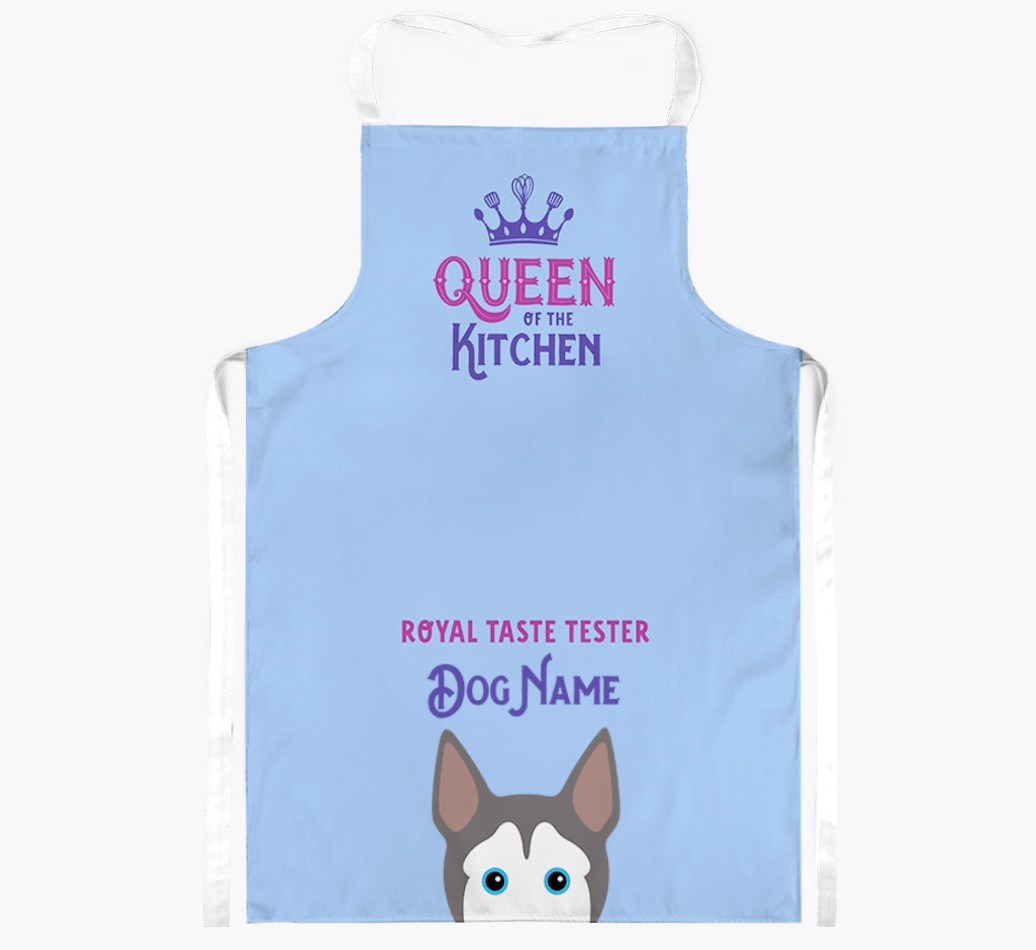 Queen of the Kitchen: Personalised {breedFullName} Apron