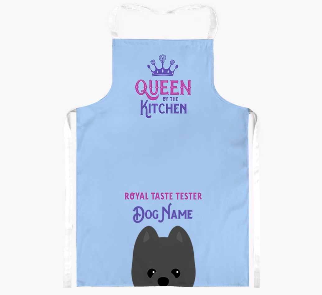 Queen of the Kitchen: Personalised {breedFullName} Apron