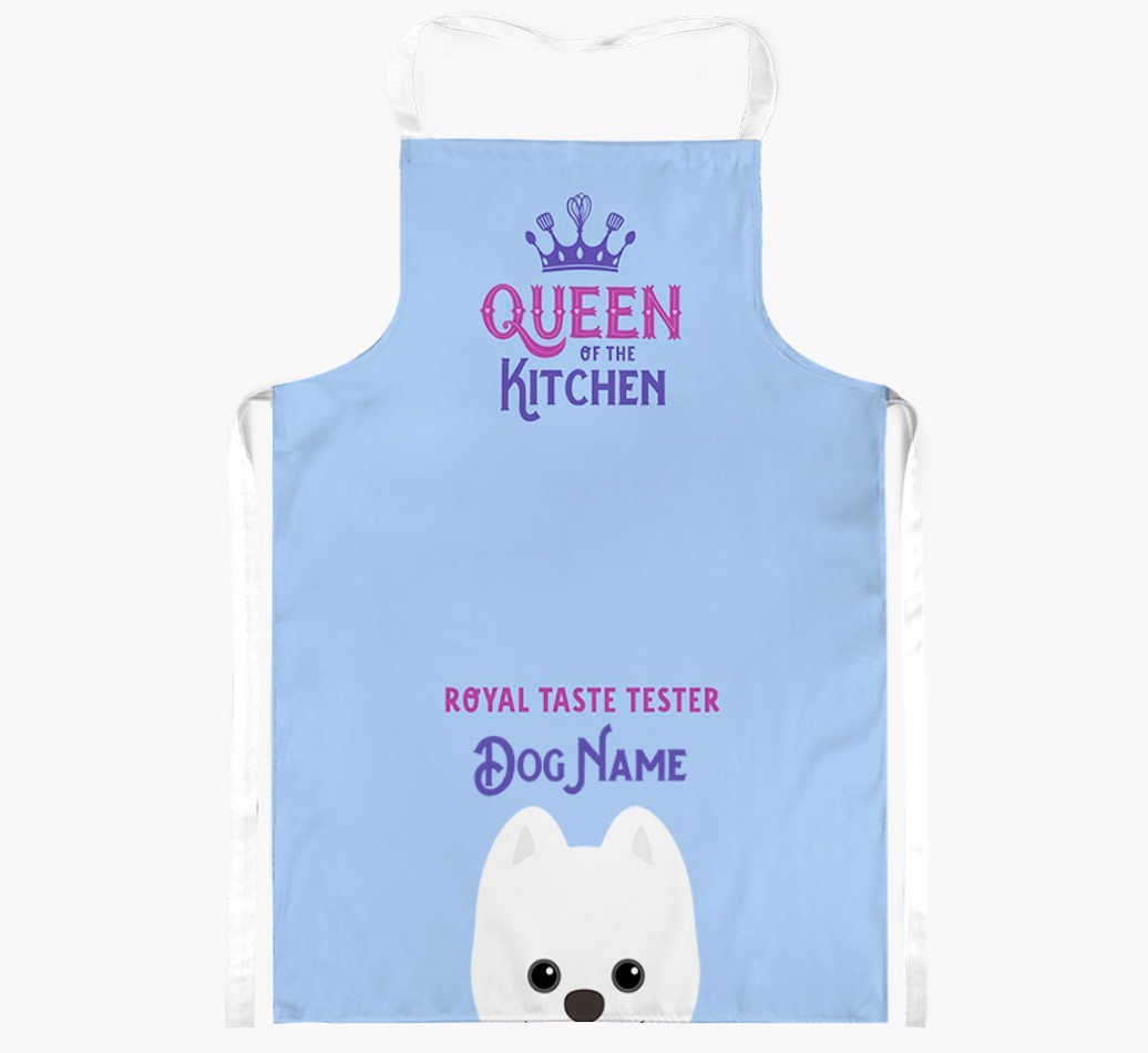 Queen of the Kitchen: Personalised {breedFullName} Apron