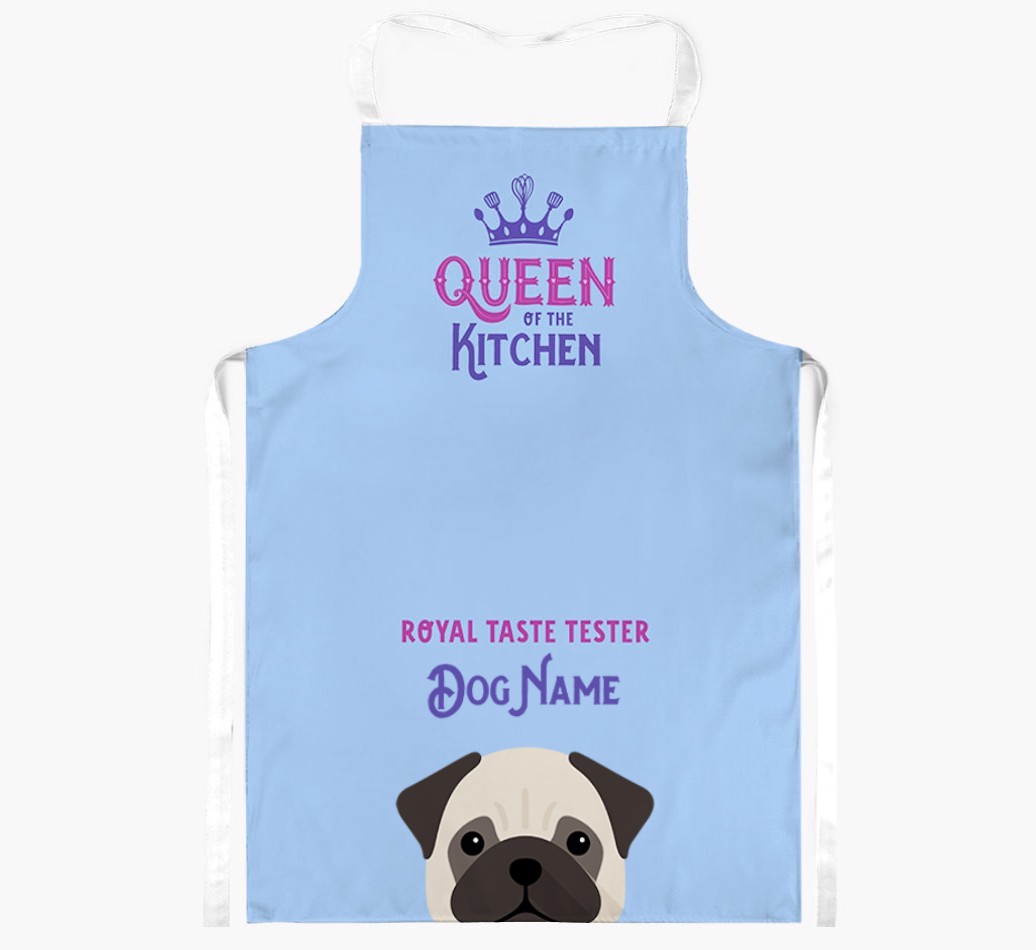 Queen of the Kitchen: Personalised {breedFullName} Apron