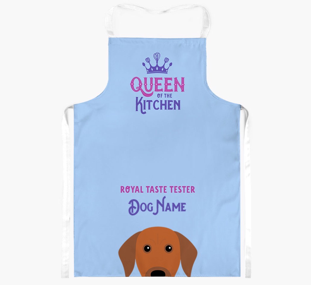 Queen of the Kitchen: Personalised {breedFullName} Apron