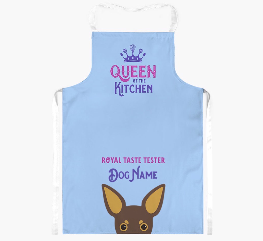 Queen of the Kitchen: Personalised {breedFullName} Apron