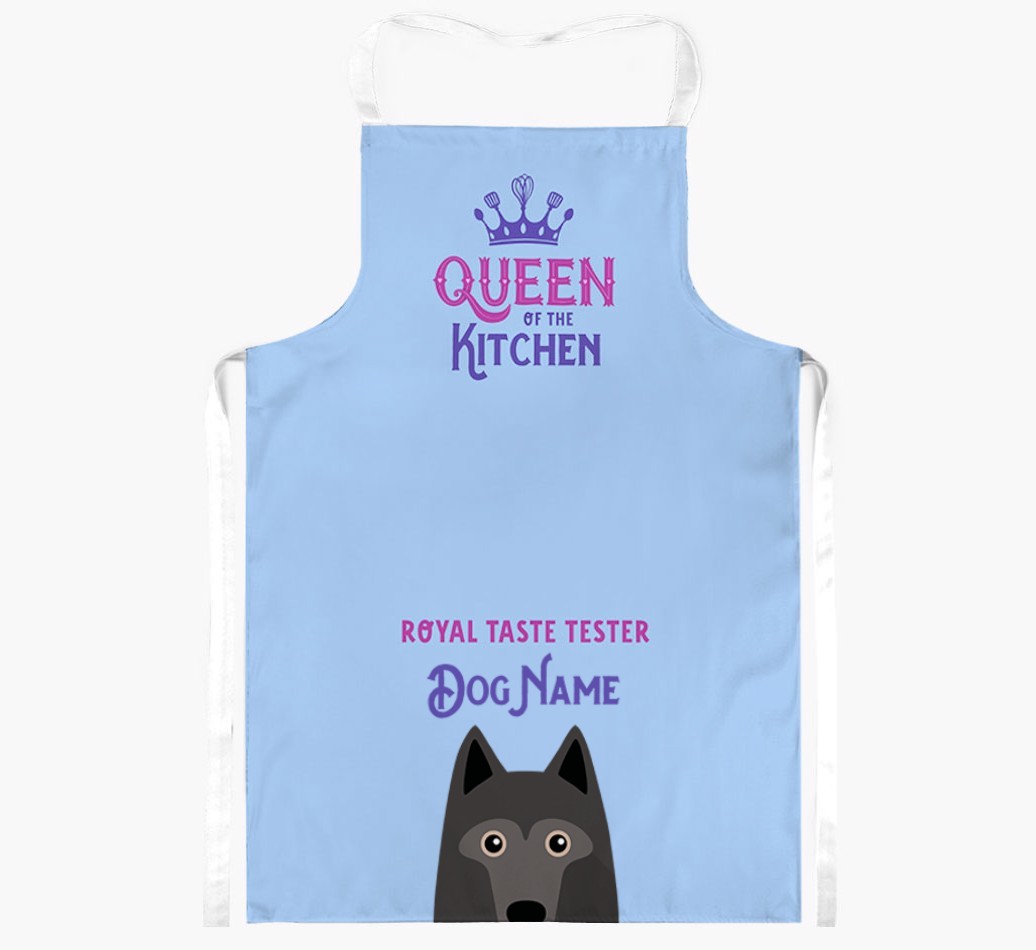 Queen of the Kitchen: Personalised {breedFullName} Apron