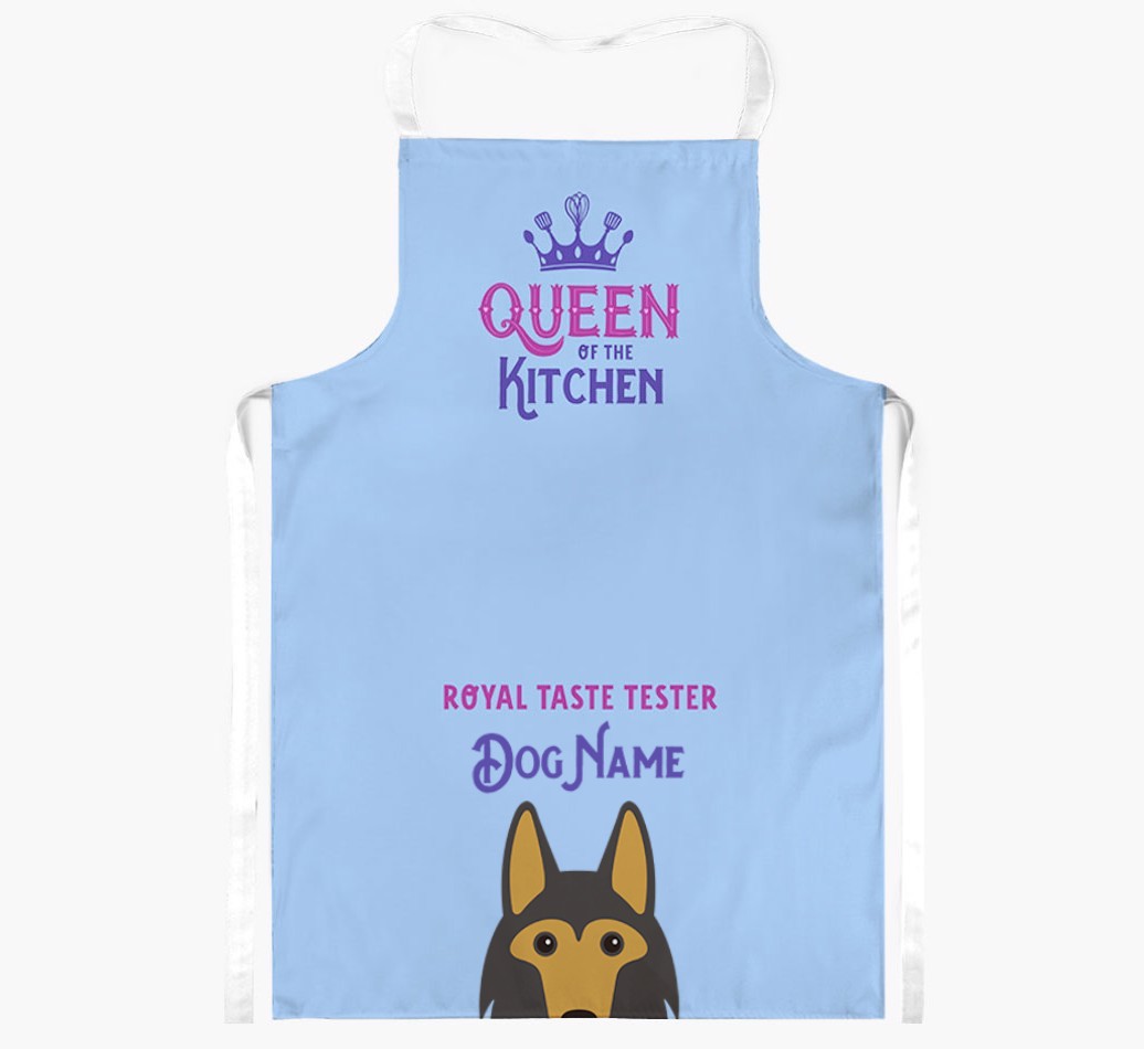 Queen of the Kitchen: Personalized {breedFullName} Apron