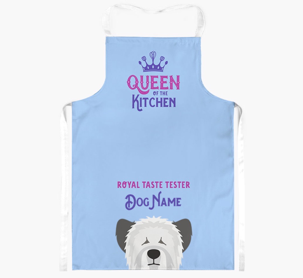 Queen of the Kitchen: Personalised {breedFullName} Apron