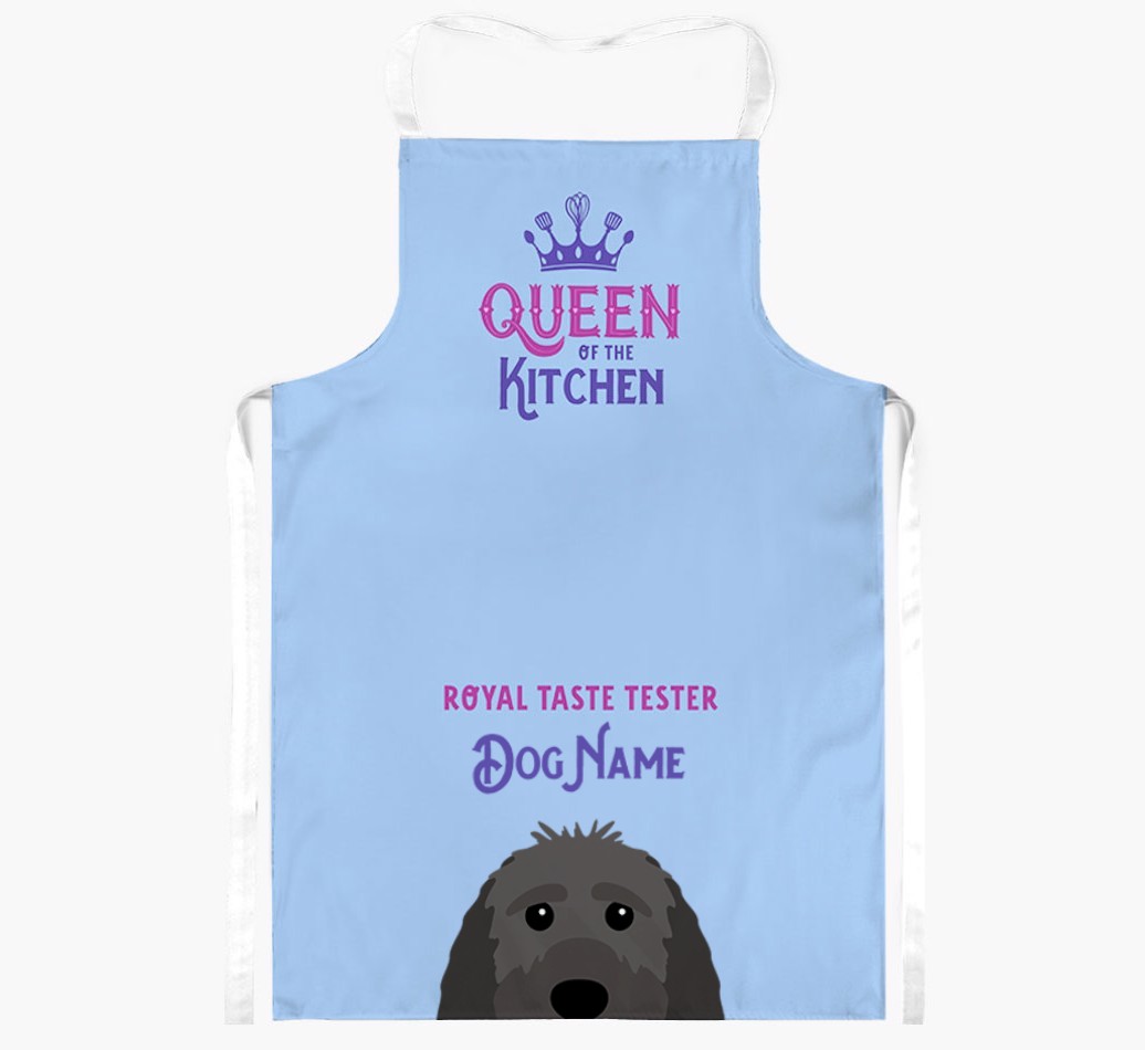 Queen of the Kitchen: Personalized {breedFullName} Apron