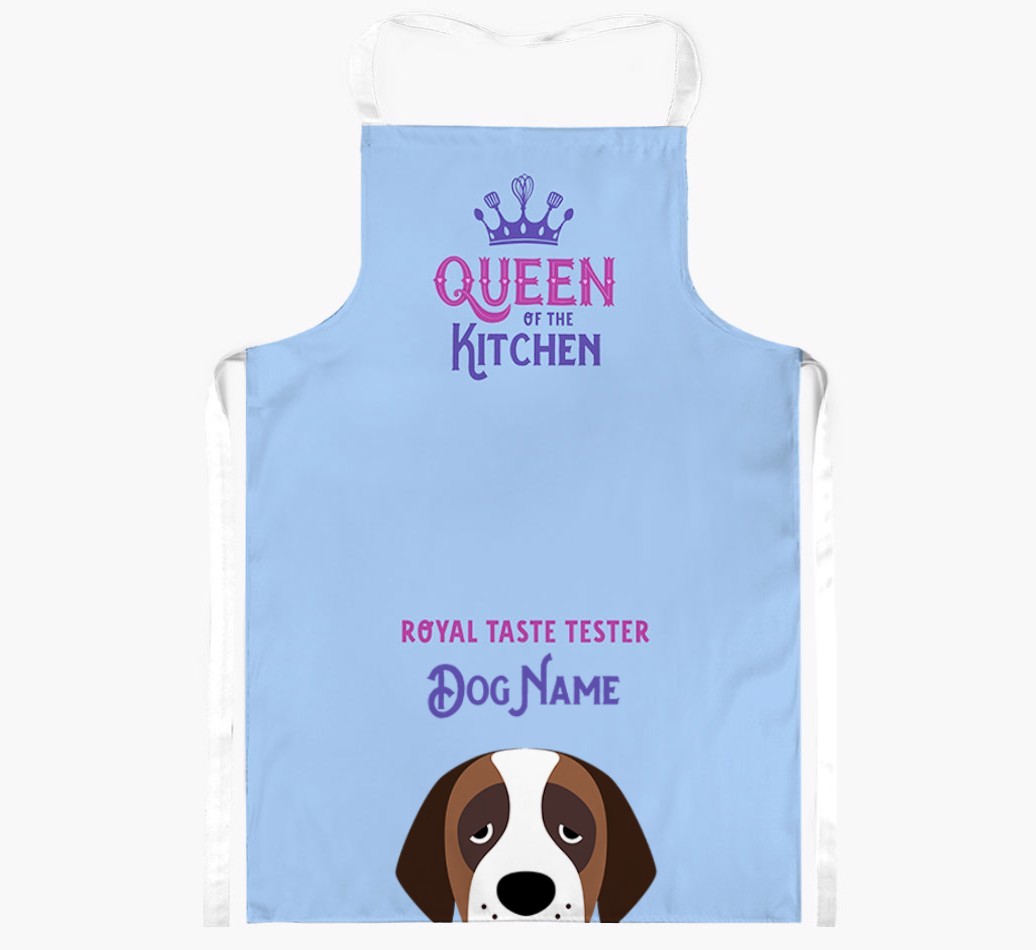 Queen of the Kitchen: Personalised {breedFullName} Apron