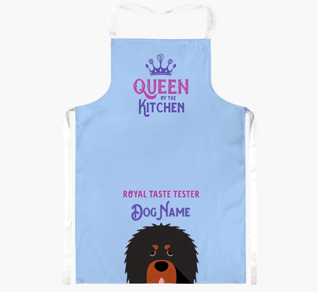 Queen of the Kitchen: Personalised {breedFullName} Apron