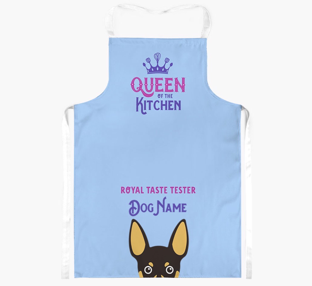Queen of the Kitchen: Personalized {breedFullName} Apron