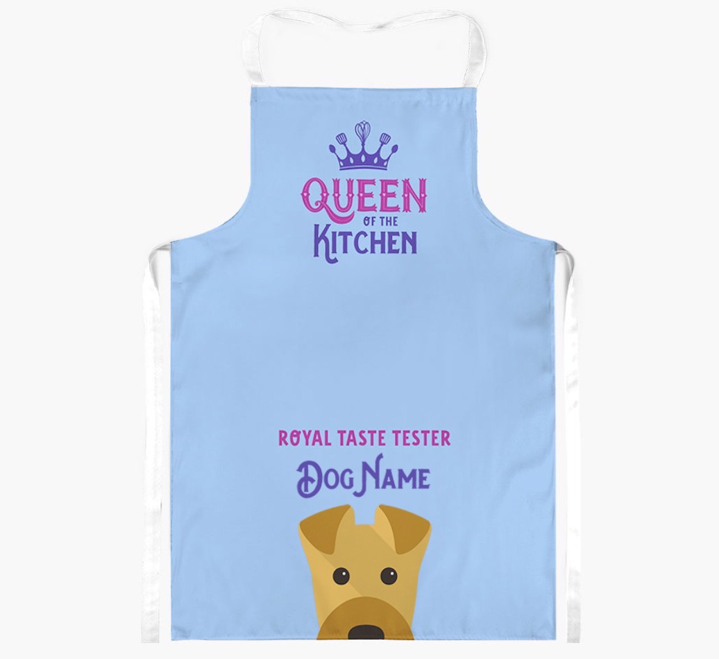 Queen of the Kitchen: Personalised {breedFullName} Apron