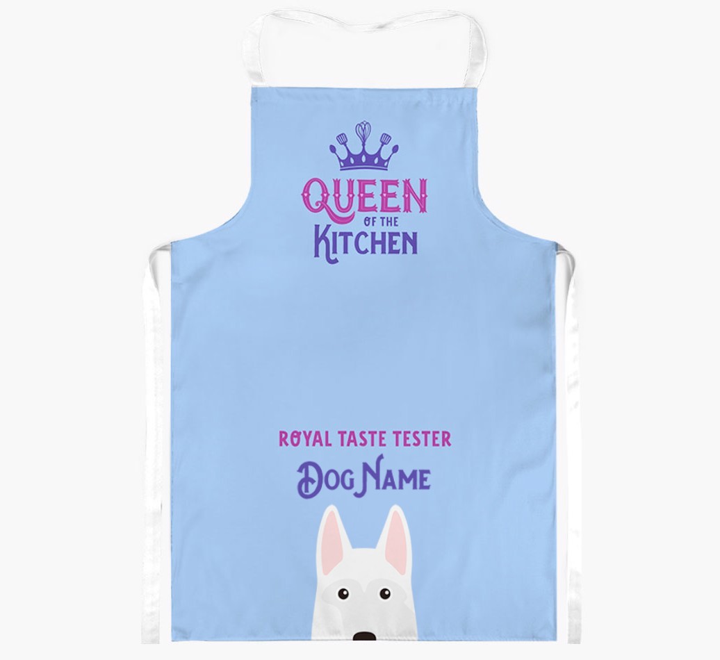 Queen of the Kitchen: Personalised {breedFullName} Apron