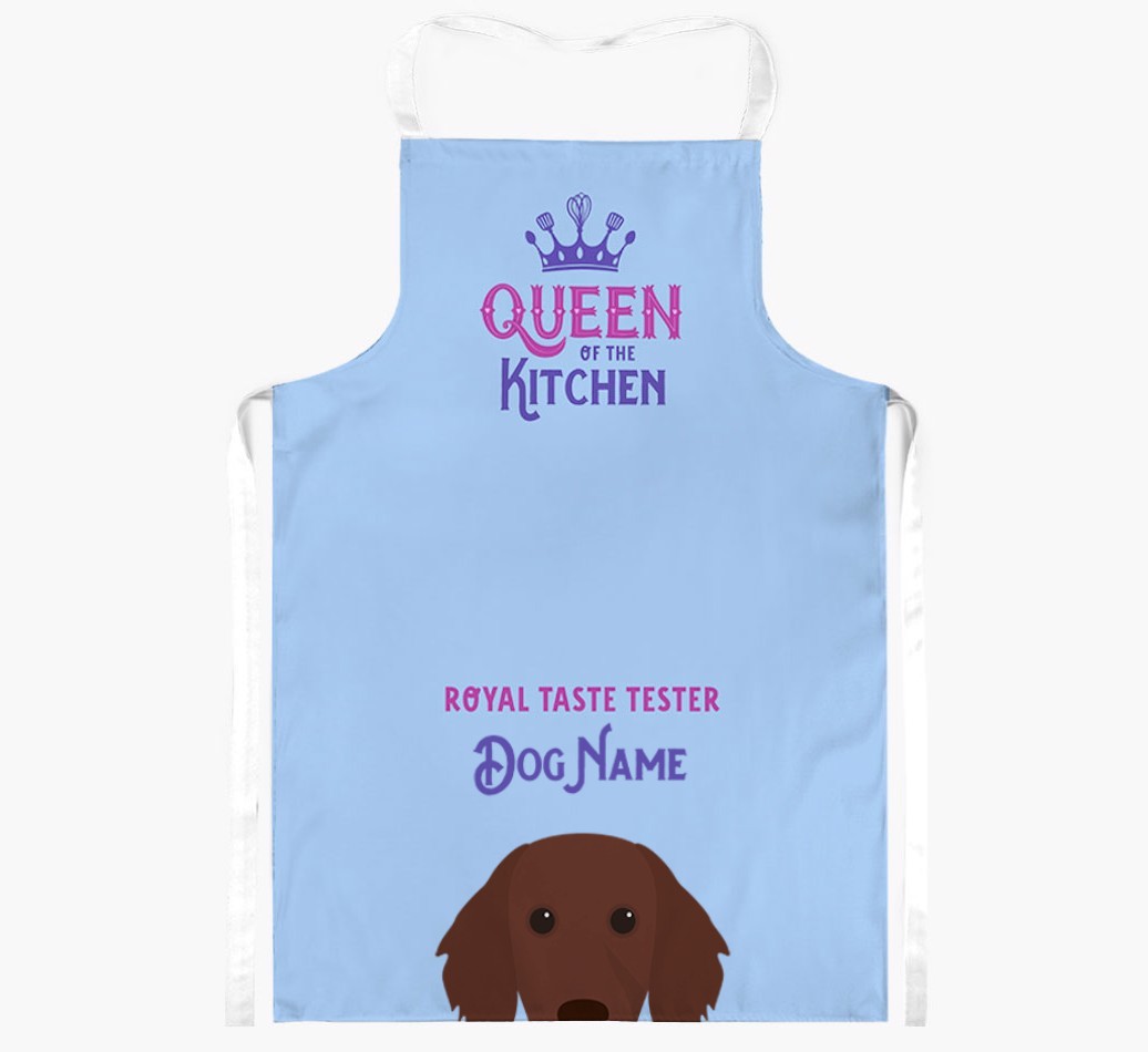 Queen of the Kitchen: Personalised {breedFullName} Apron