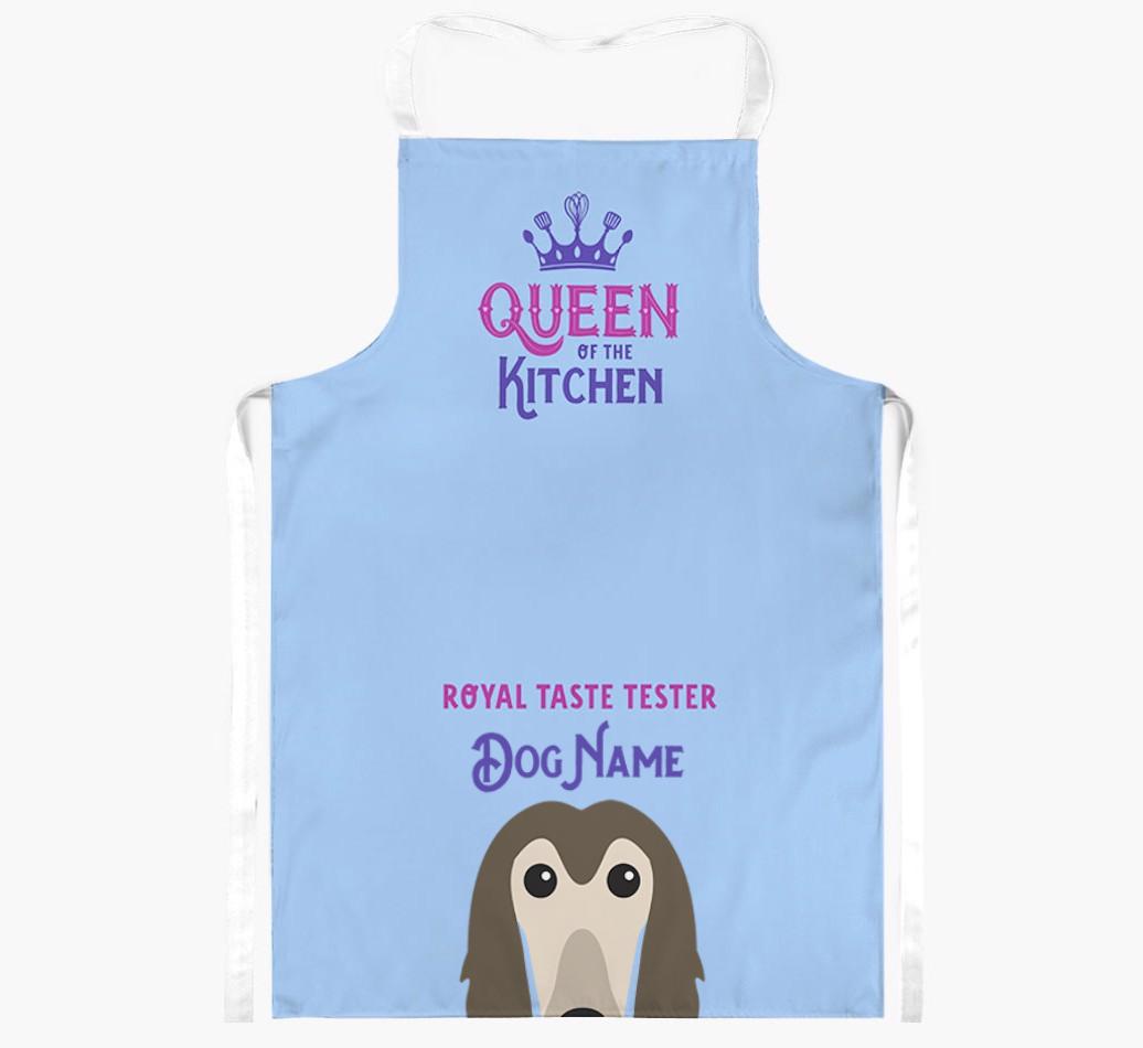 Queen of the Kitchen: Personalized {breedFullName} Apron