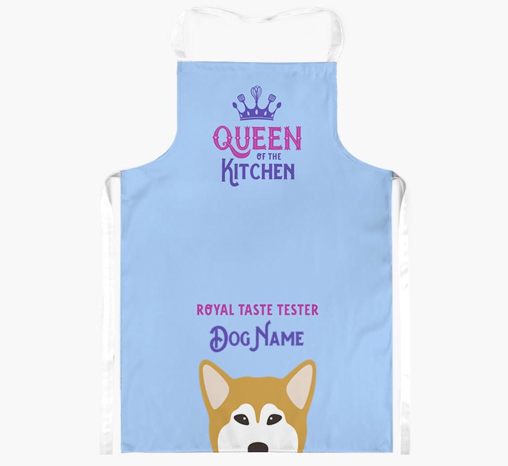 Queen of the Kitchen: Personalized {breedFullName} Apron
