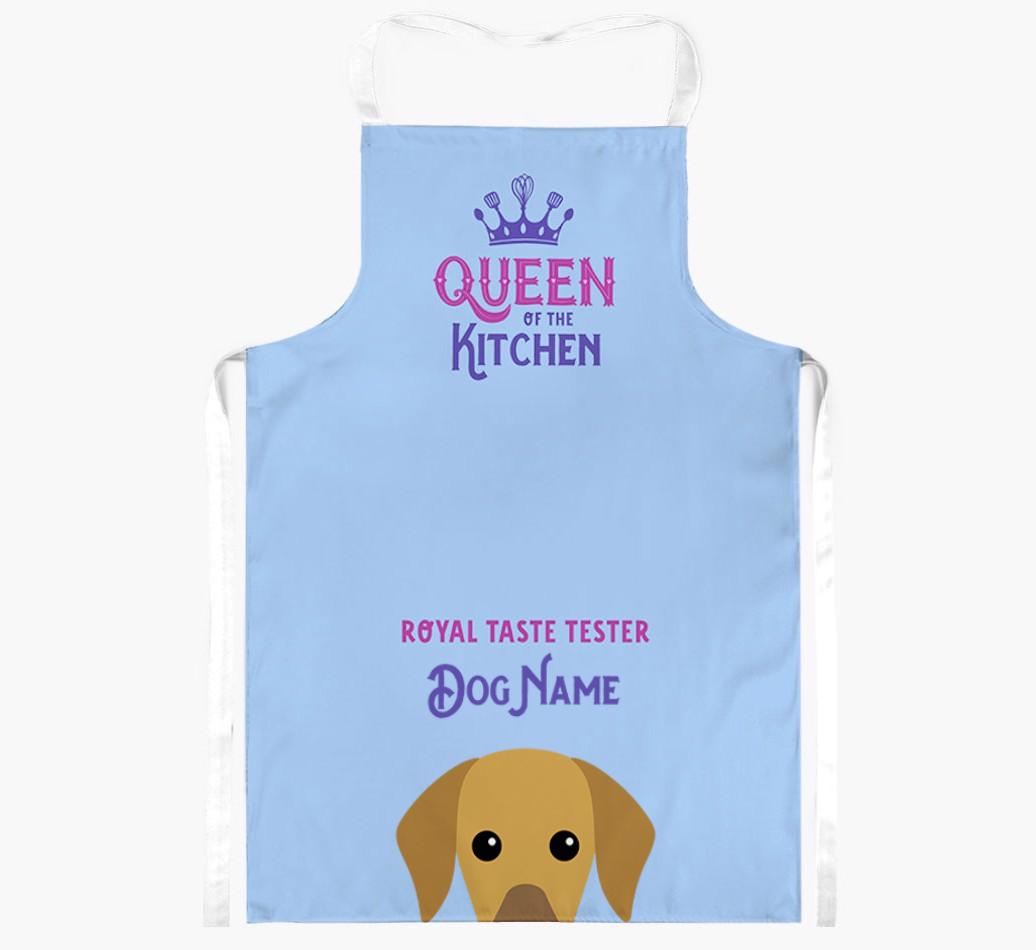 Queen of the Kitchen: Personalized {breedFullName} Apron