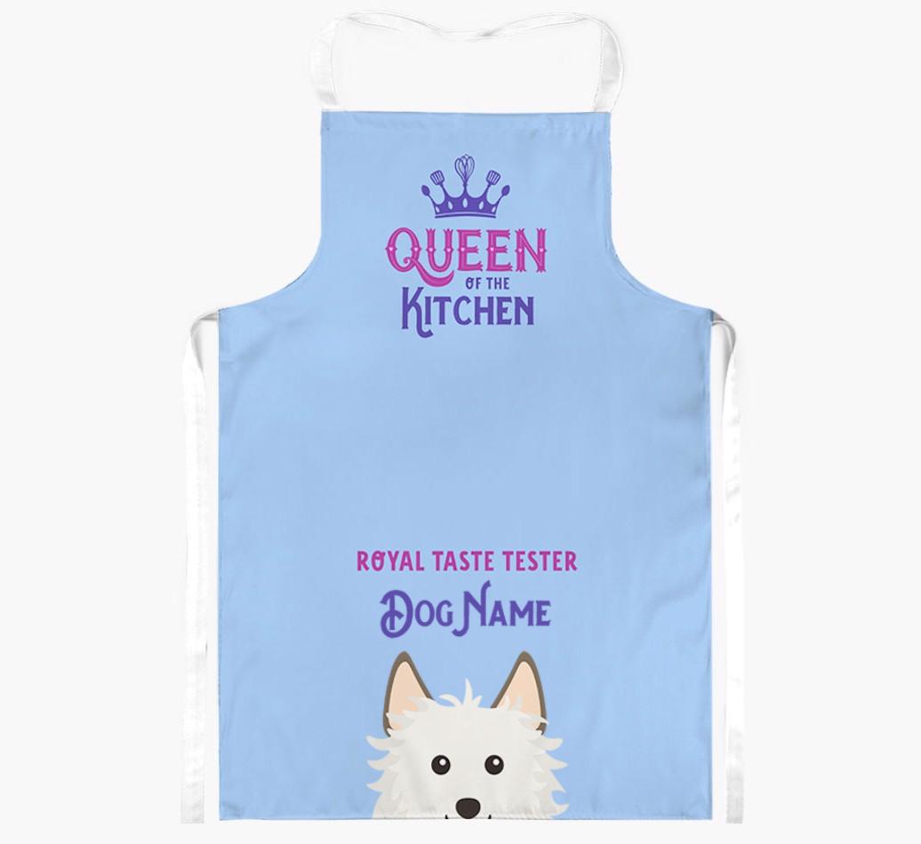 Queen of the Kitchen: Personalized {breedFullName} Apron