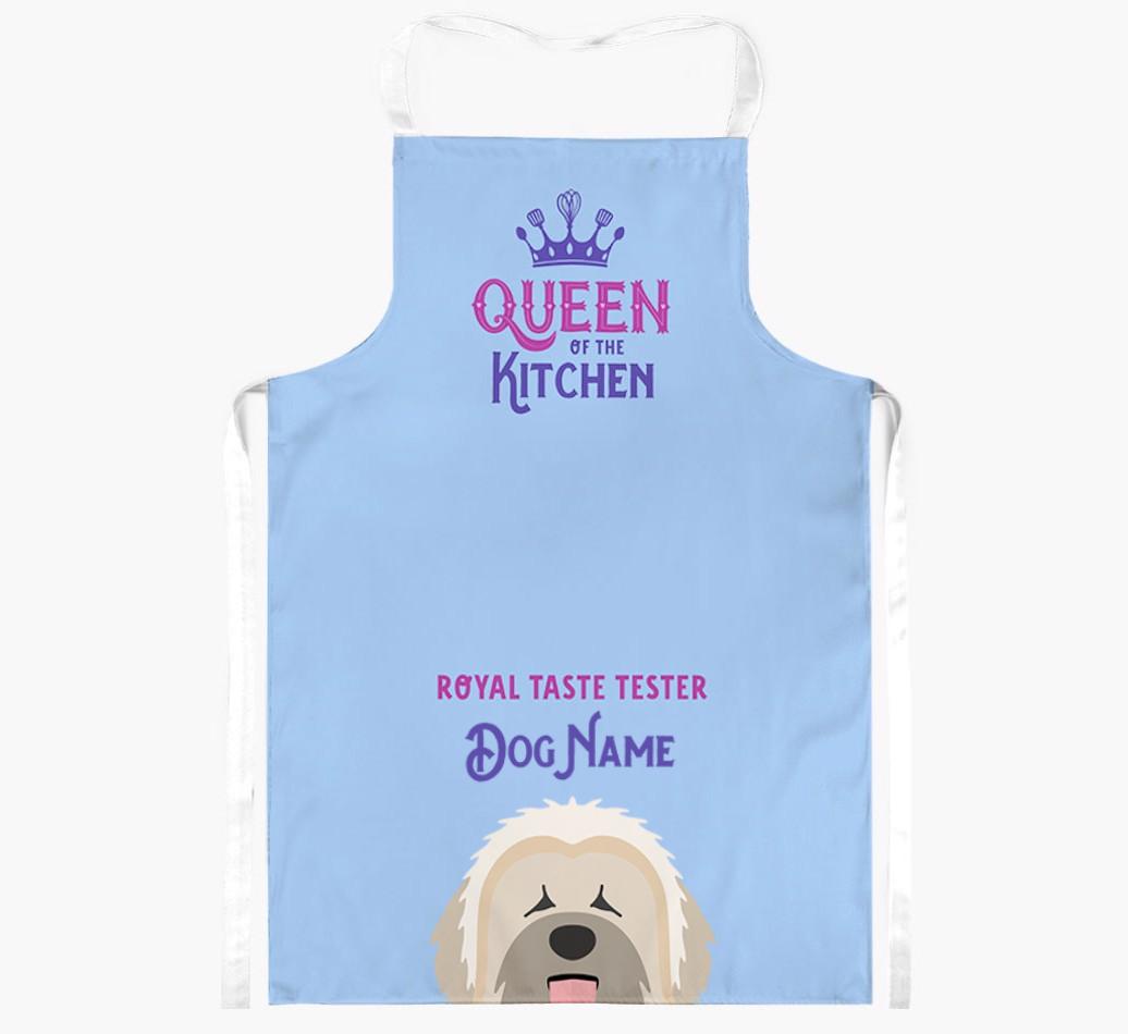 Queen of the Kitchen: Personalized {breedFullName} Apron