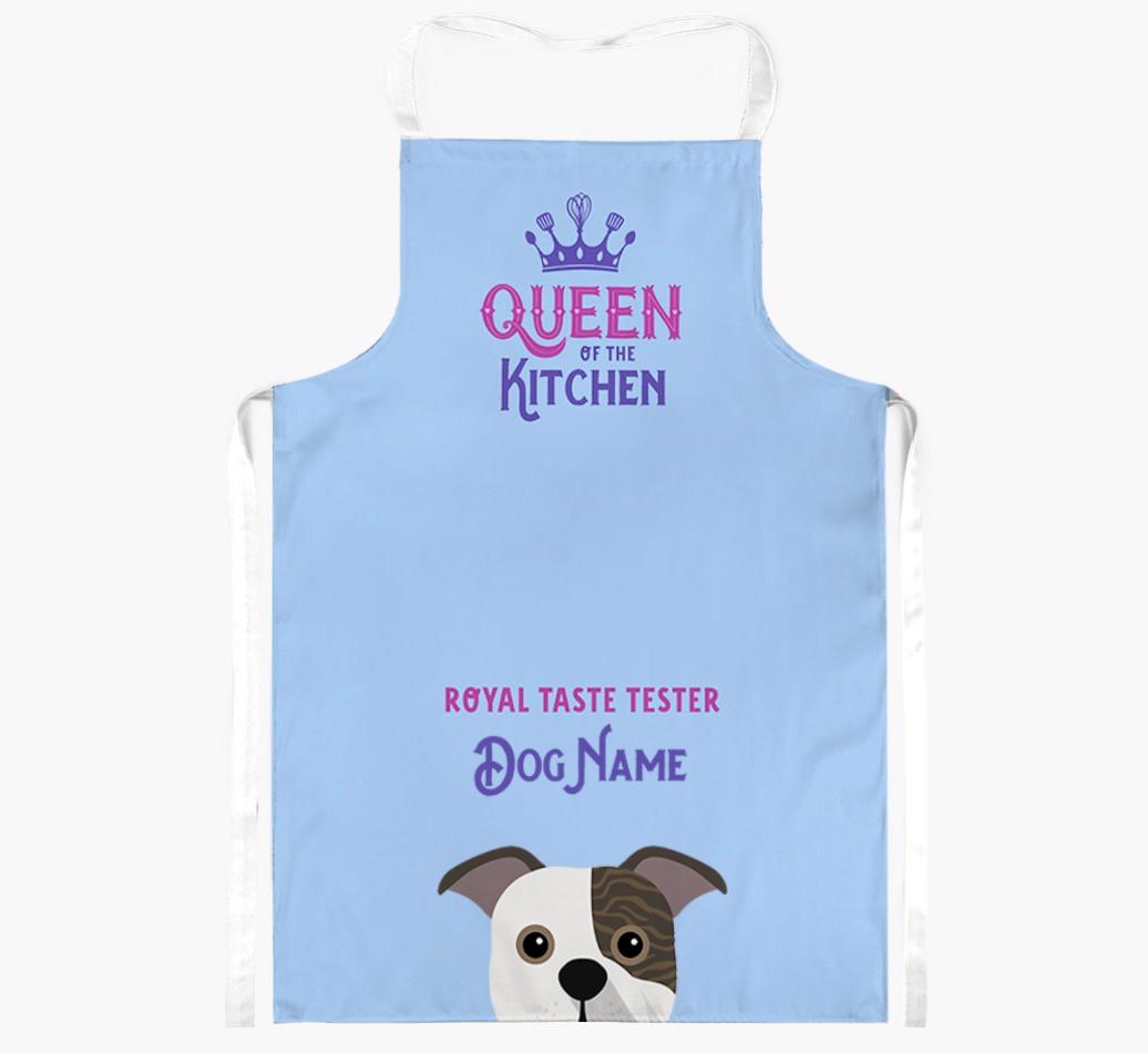 Queen of the Kitchen: Personalized {breedFullName} Apron