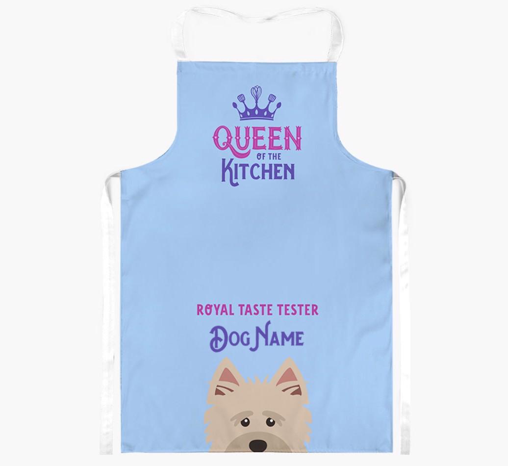 Queen of the Kitchen: Personalized {breedFullName} Apron