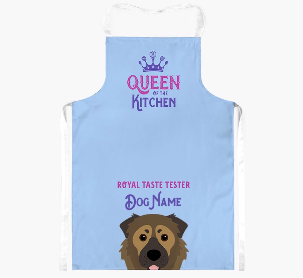 Queen of the Kitchen: Personalized {breedFullName} Apron
