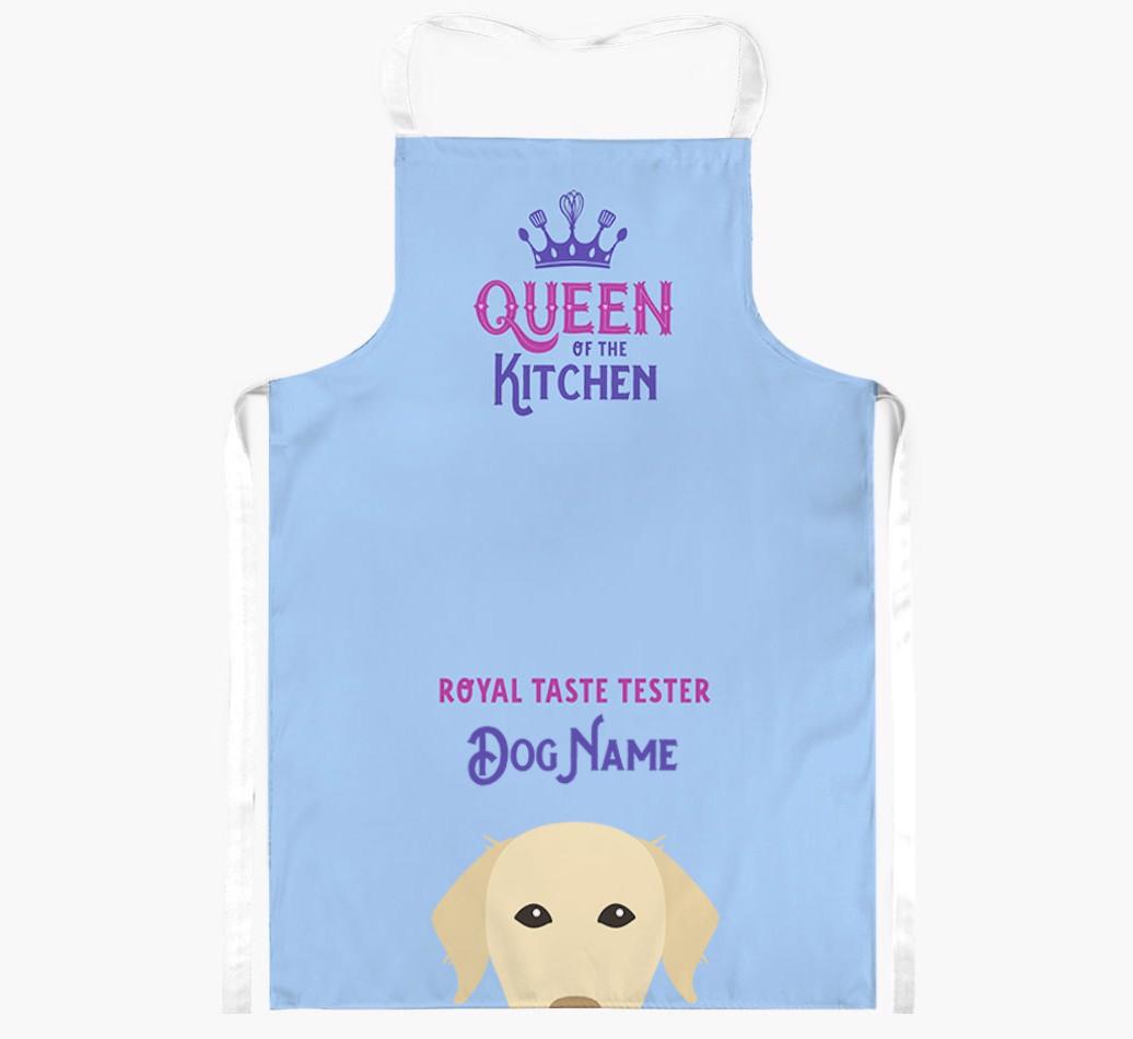Queen of the Kitchen: Personalized {breedFullName} Apron