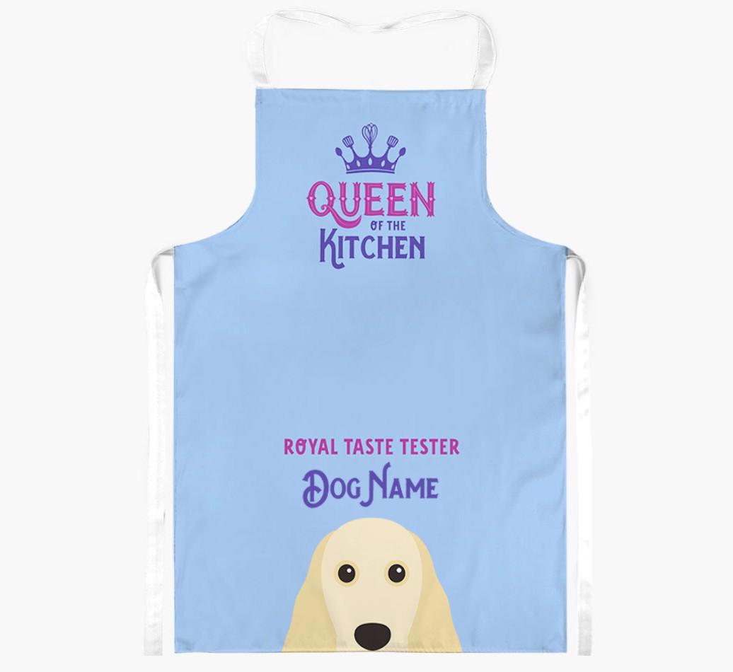 Queen of the Kitchen: Personalized {breedFullName} Apron