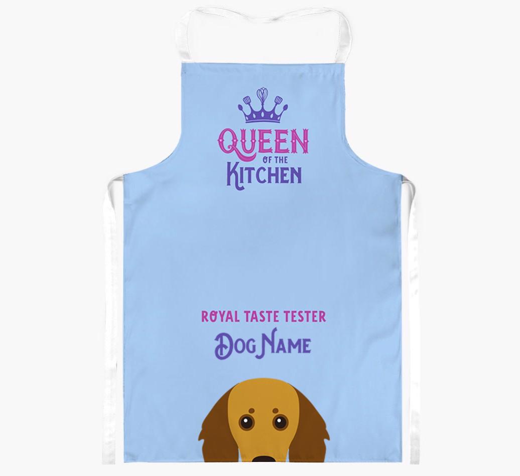 Queen of the Kitchen: Personalized {breedFullName} Apron