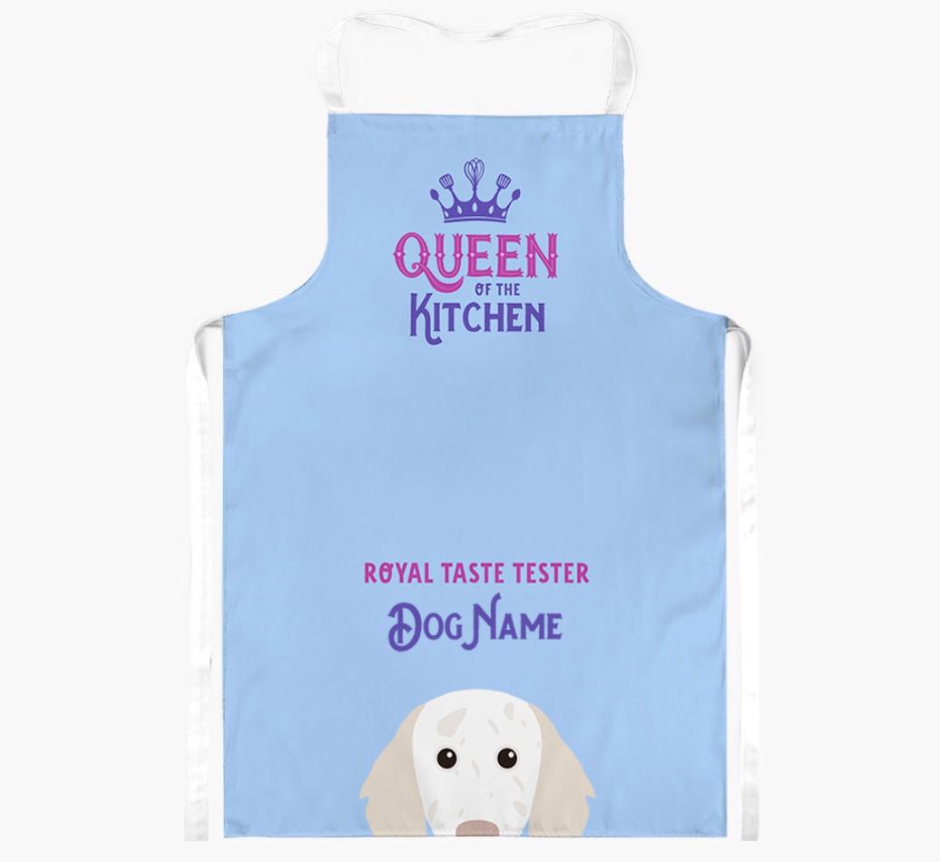 Queen of the Kitchen: Personalized {breedFullName} Apron