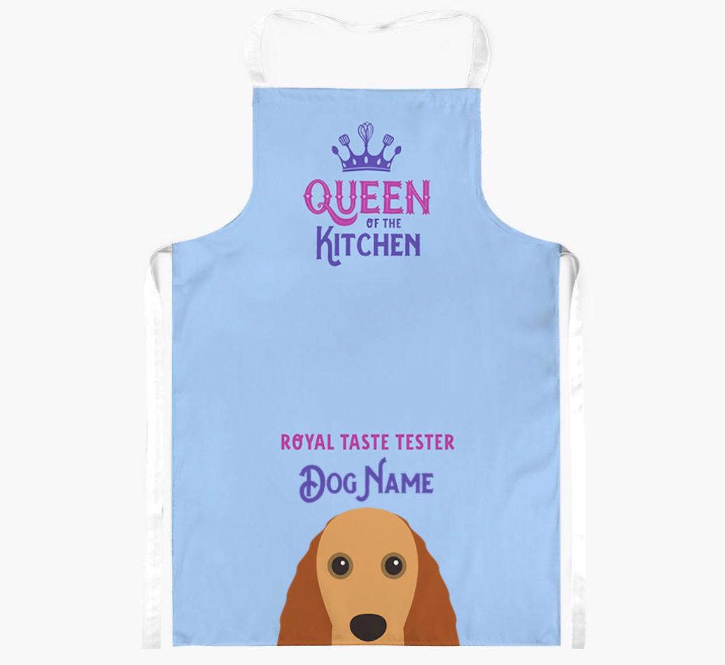 Queen of the Kitchen: Personalized {breedFullName} Apron