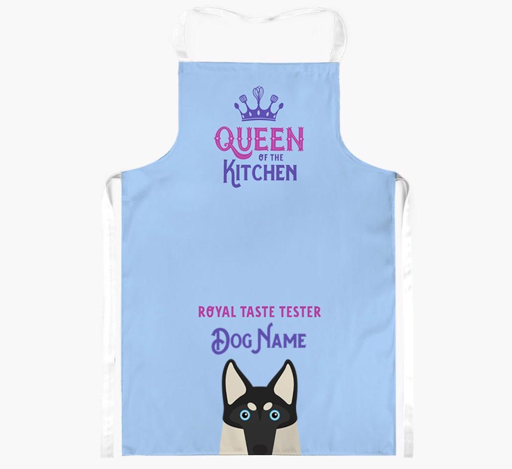 Queen of the Kitchen: Personalized {breedFullName} Apron