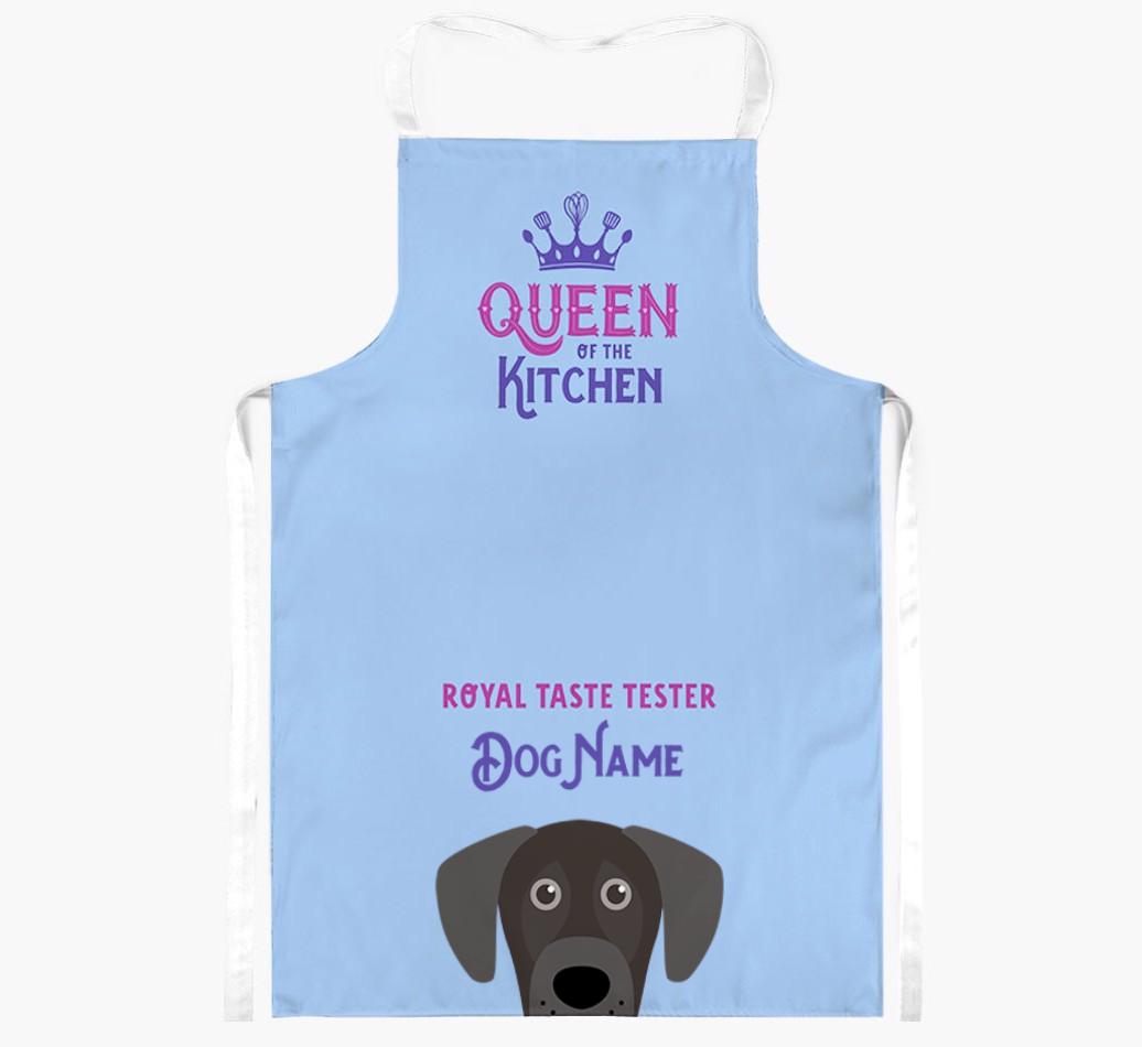 Queen of the Kitchen: Personalized {breedFullName} Apron