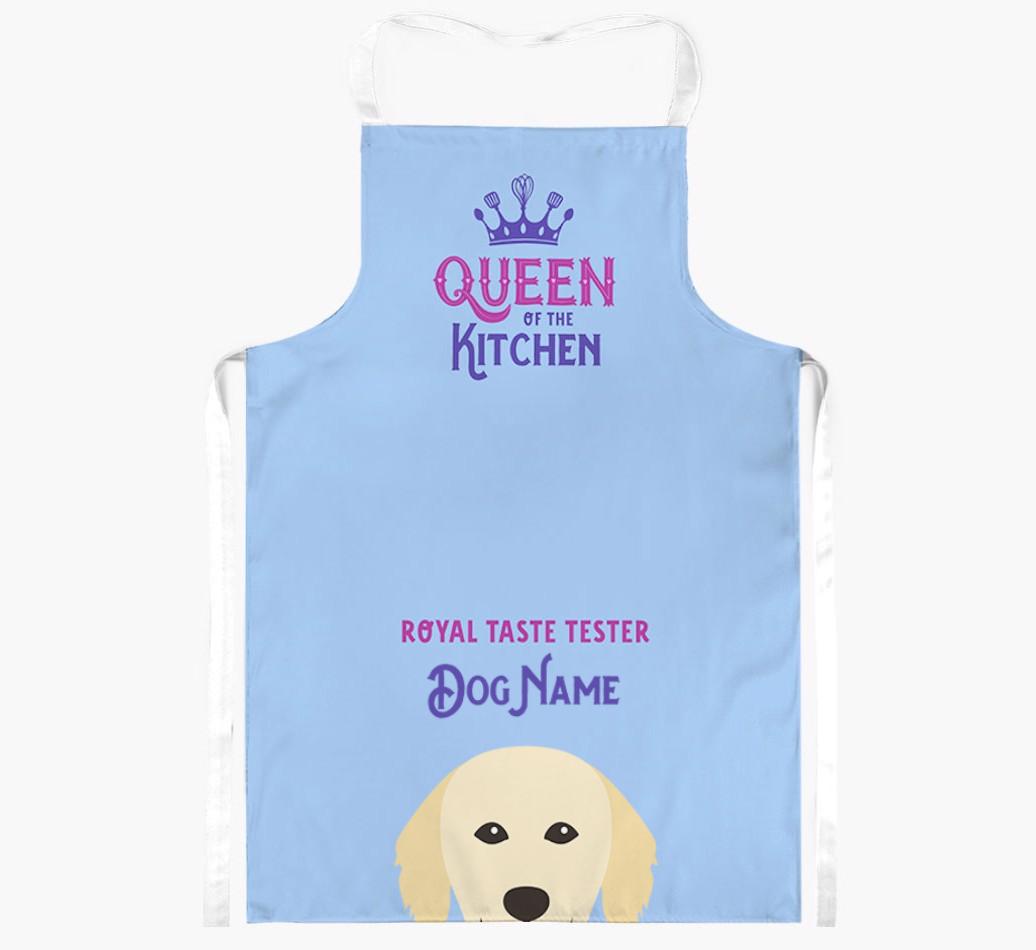 Queen of the Kitchen: Personalized {breedFullName} Apron