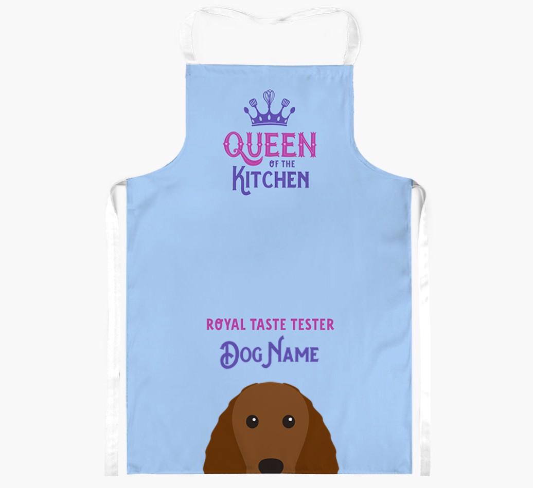 Queen of the Kitchen: Personalized {breedFullName} Apron