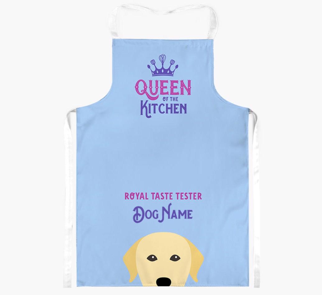 Queen of the Kitchen: Personalized {breedFullName} Apron