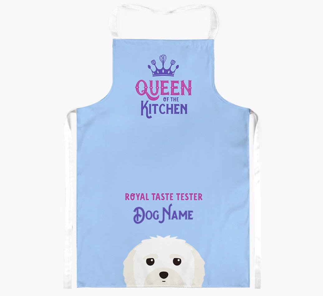 Queen of the Kitchen: Personalized {breedFullName} Apron