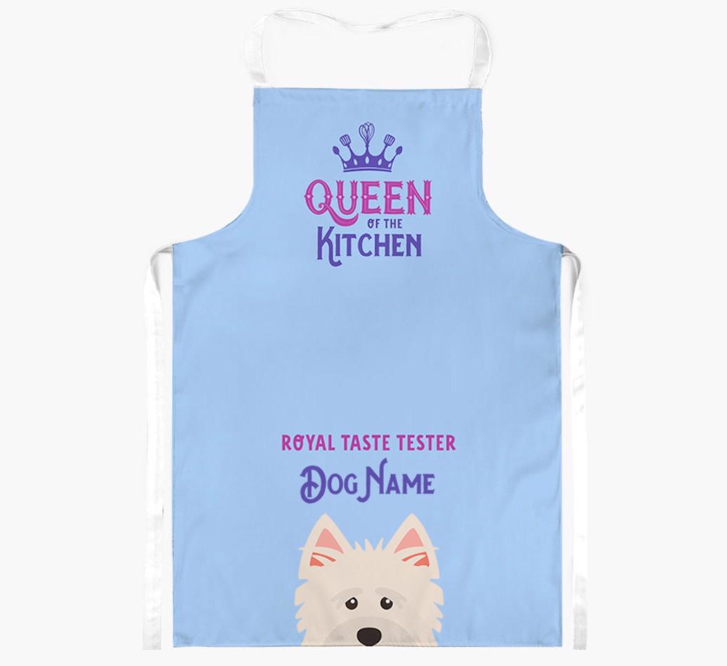 Queen of the Kitchen: Personalized {breedFullName} Apron