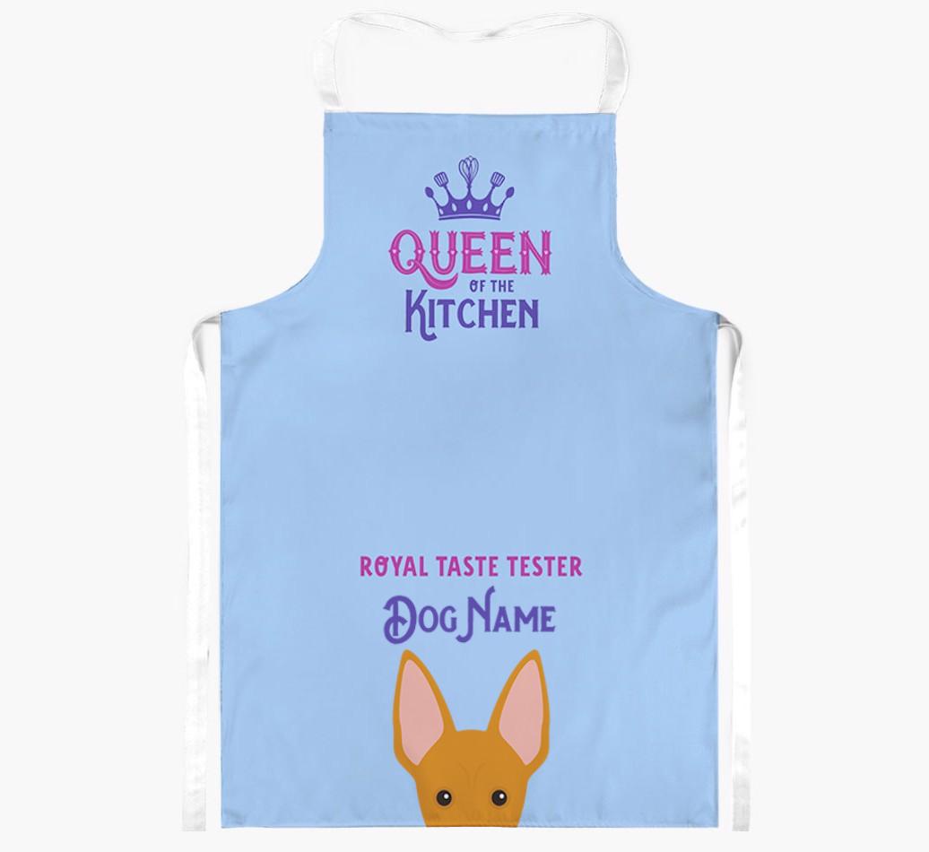 Queen of the Kitchen: Personalised {breedFullName} Apron
